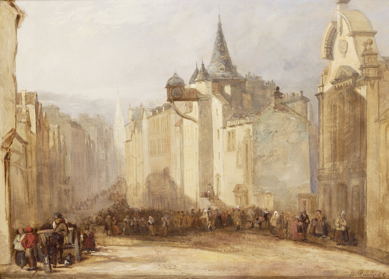 The Toll House, Edimburgo de David Roberts