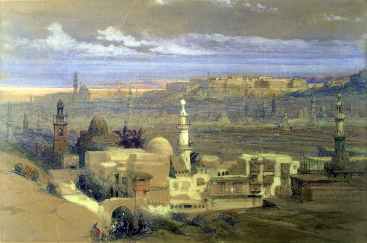 Vista do Cairo de David Roberts