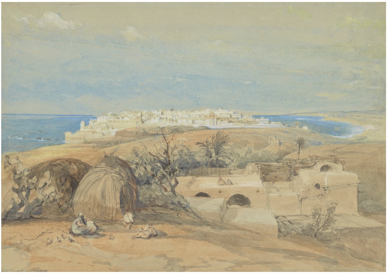 Vista de Jaffa, virada para norte de David Roberts