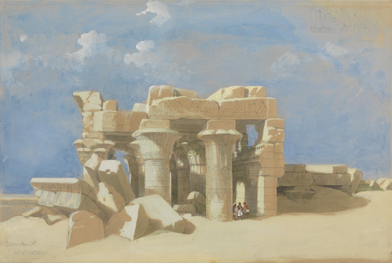 Vista de Kom Ombo de David Roberts