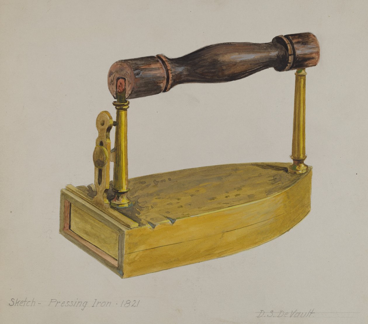 Ferro de passar de David S. De Vault