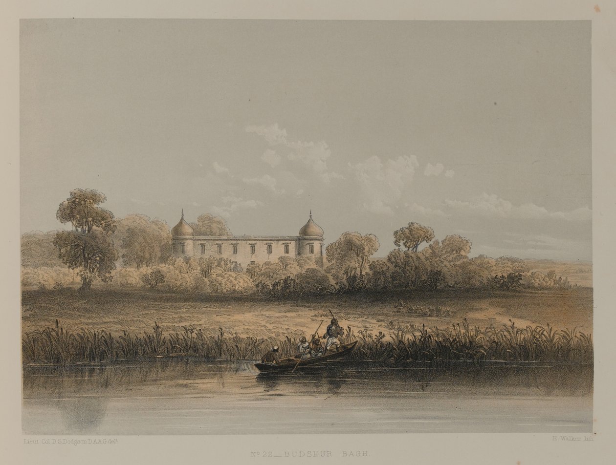 Budshur Bagh, Lucknow de David Scott Lieutenant Colonel (after) Dodgson