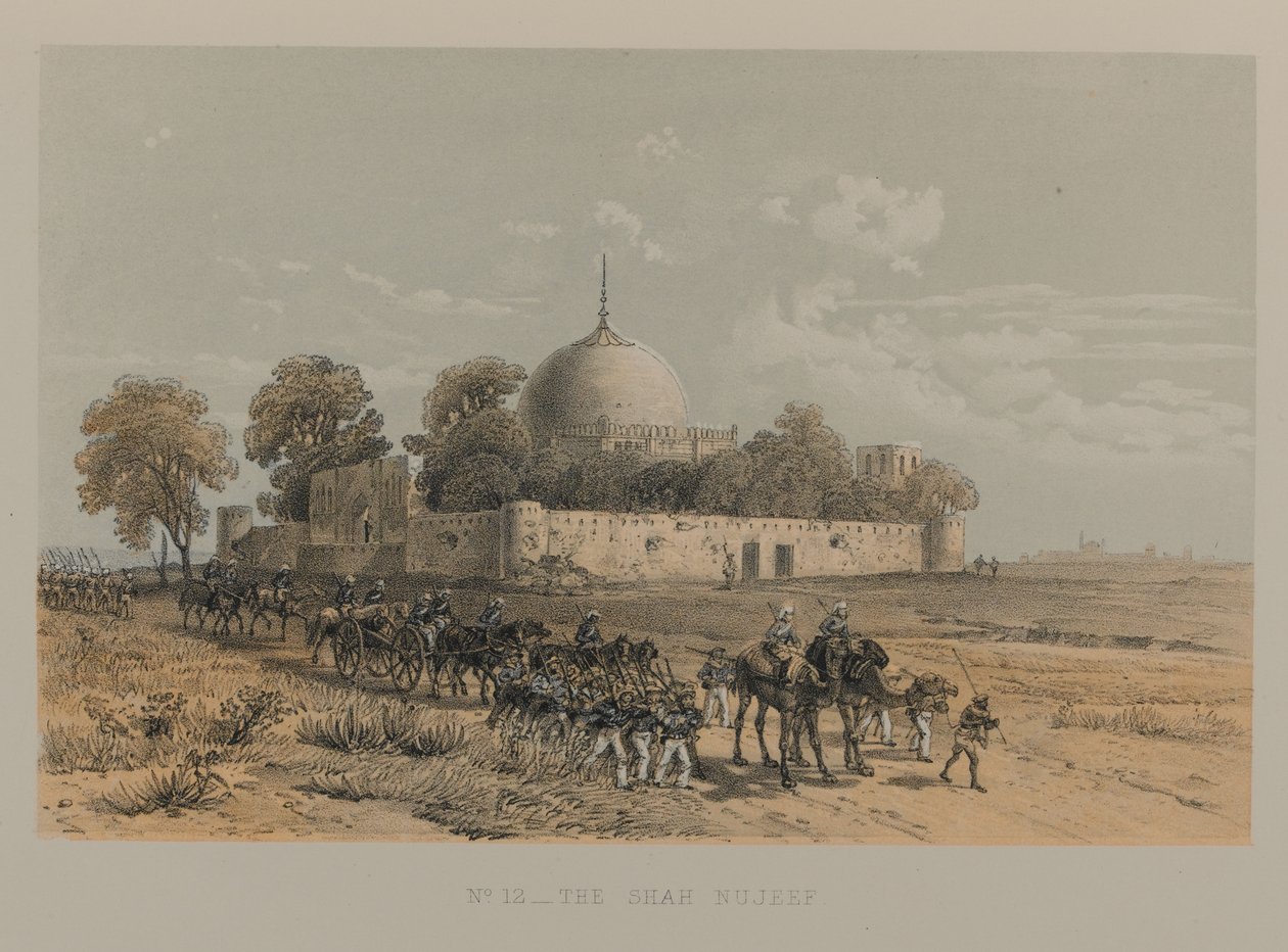 O Shah Nujeef, Lucknow de David Scott Lieutenant Colonel (after) Dodgson