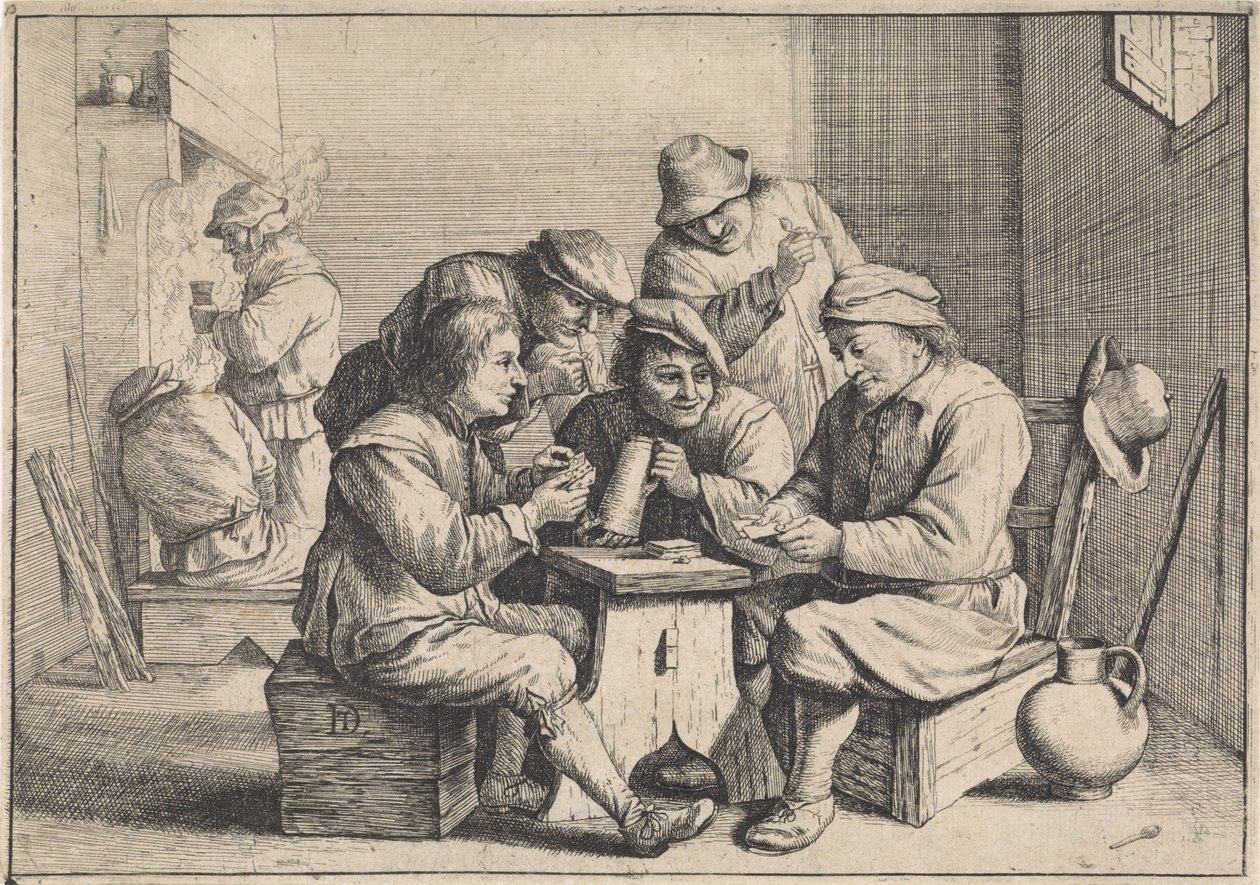 jogadores de cartas de David Teniers (II)