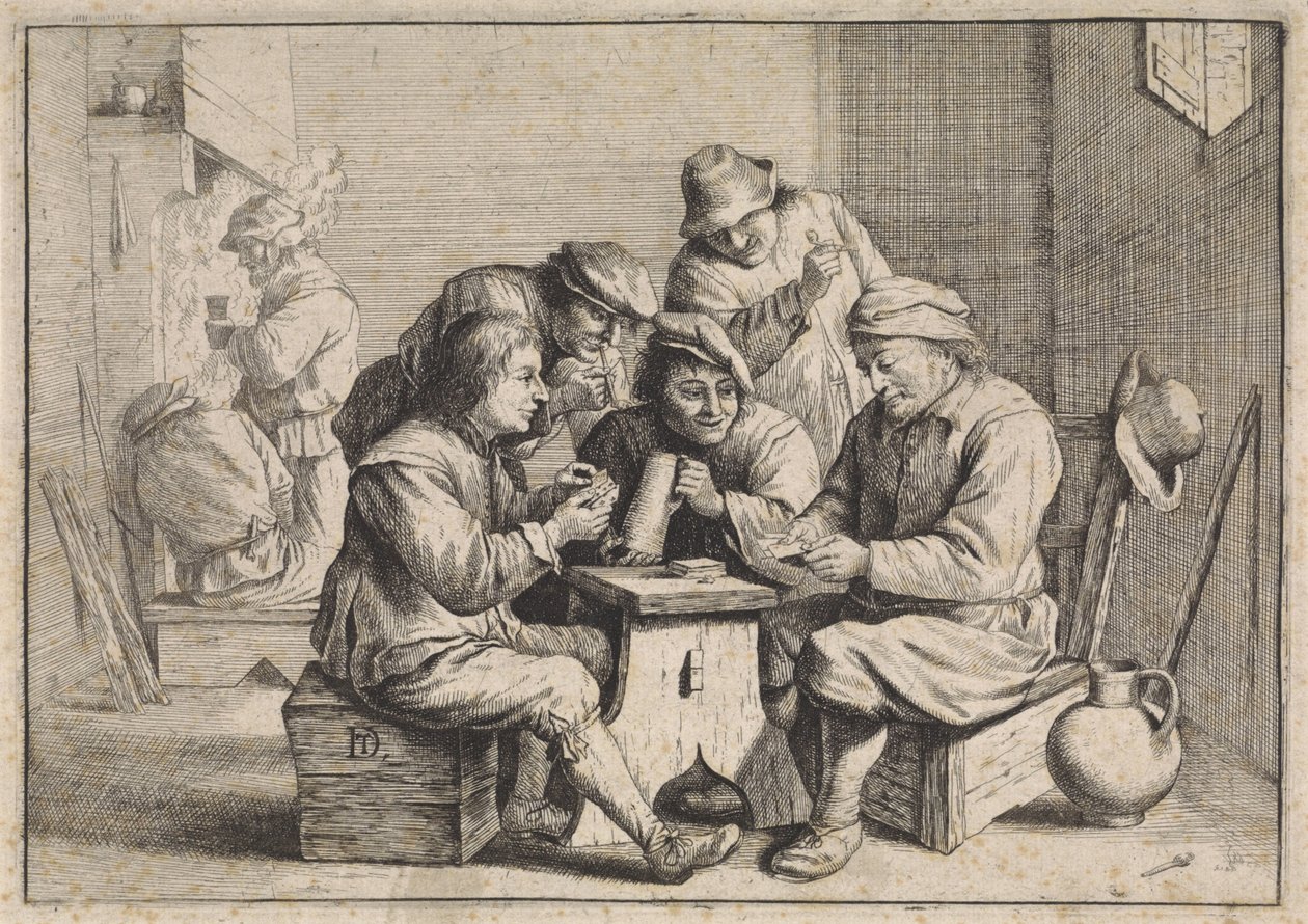 jogadores de cartas de David Teniers (II)