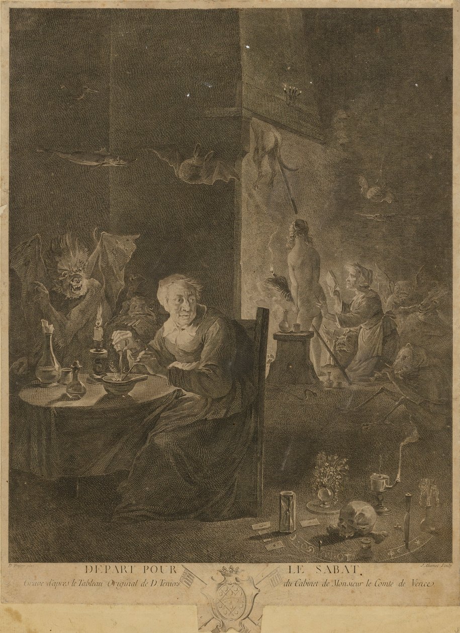 Partida para Sabat de David Teniers