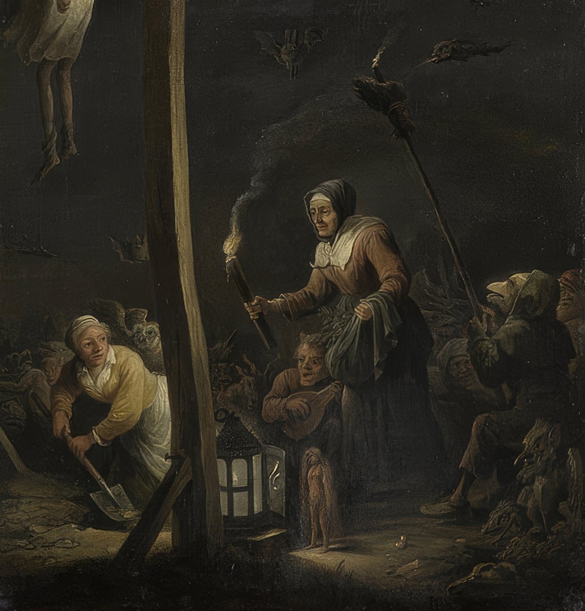 Cena de bruxa de David Teniers the Elder