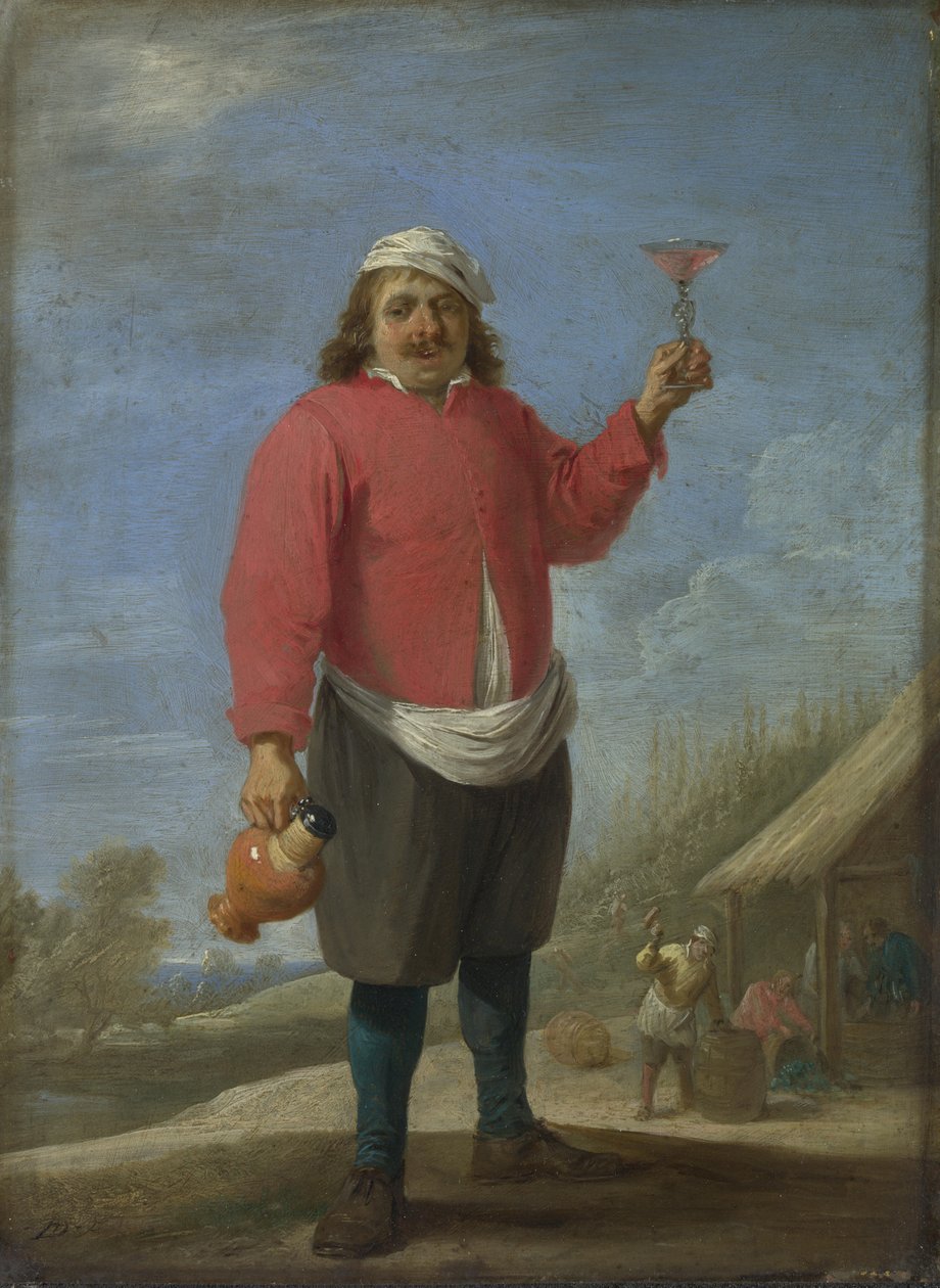 Outono Da série As Quatro Estações, c. 1644 de David Teniers the Younger