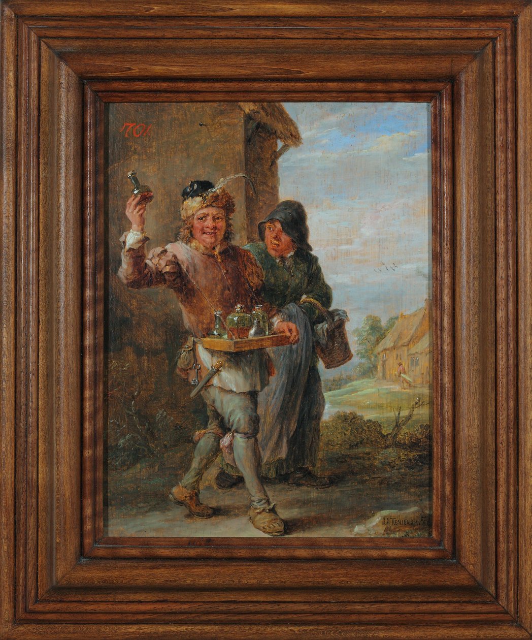 Médico do país, c.1670 de David Teniers the Younger