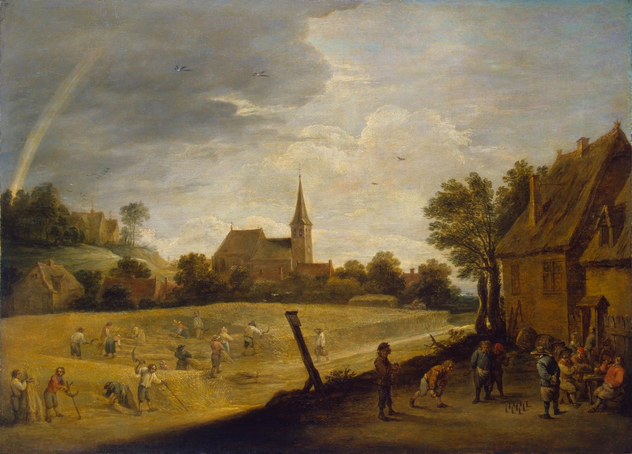 Colheita de David Teniers the Younger