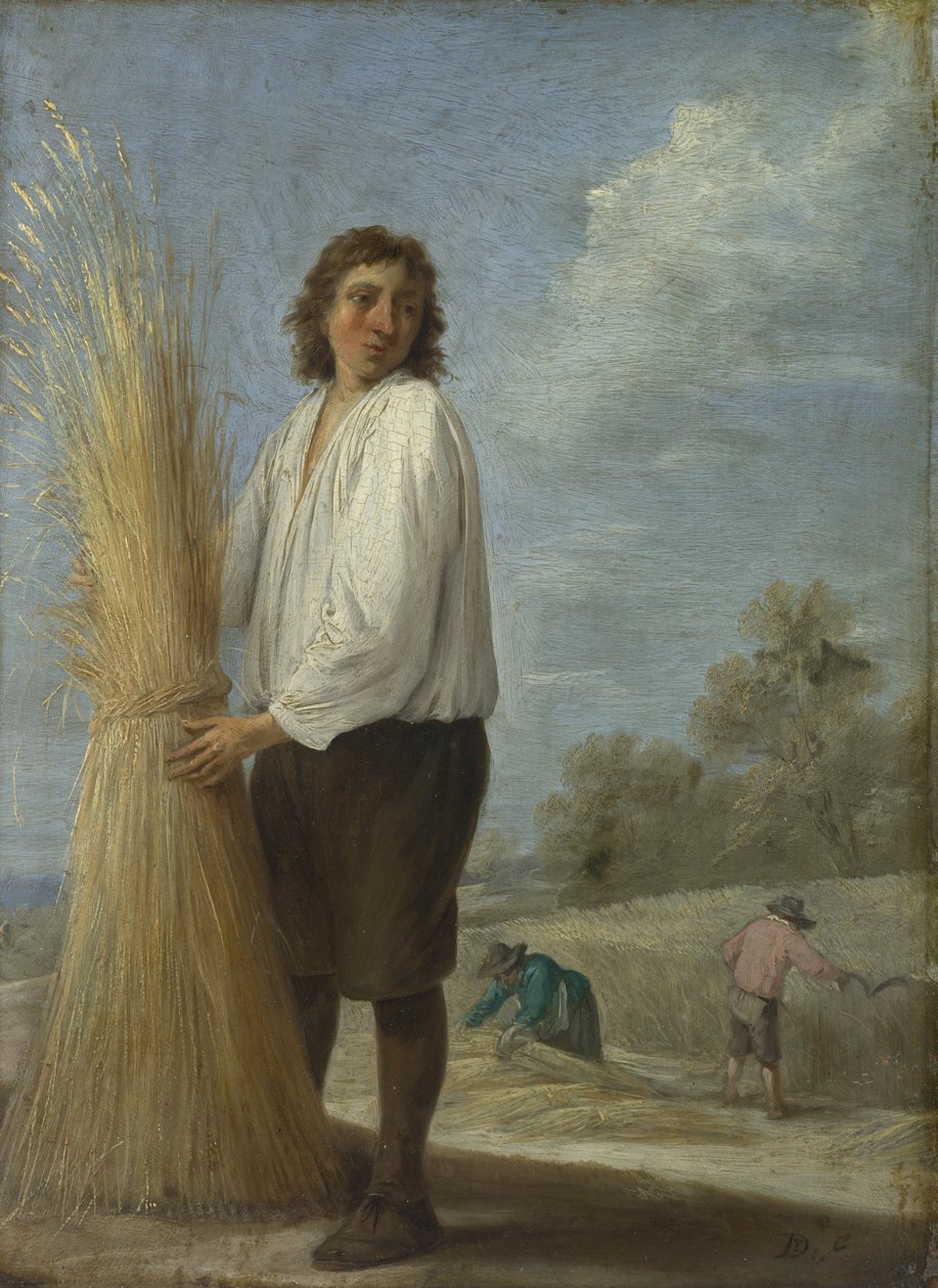 Verão Da série The Four Seasons, c. 1644 de David Teniers the Younger