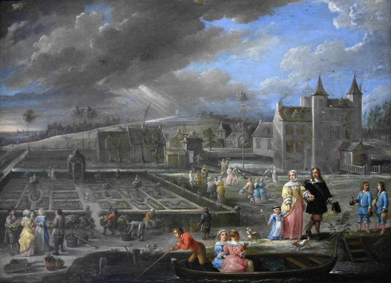 As Quatro Estações (primavera) de David Teniers the Younger
