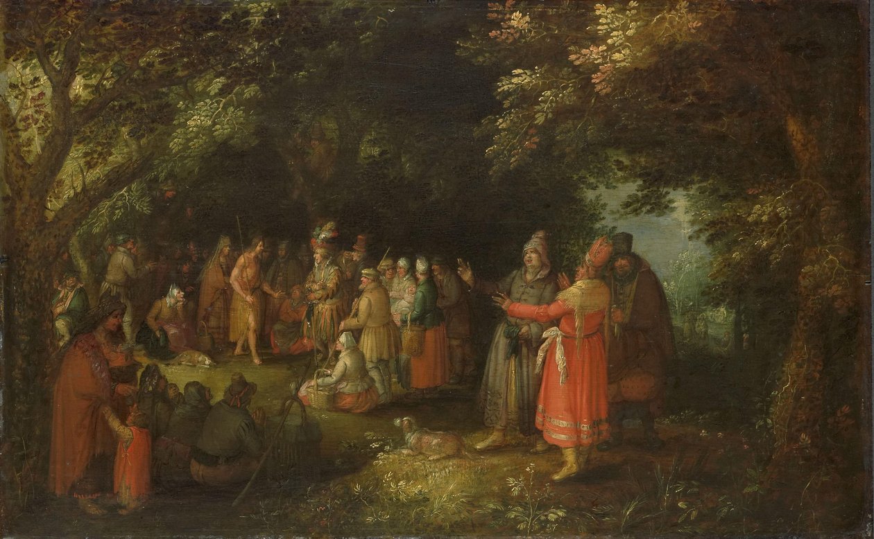 Pregação de João Baptista de David Vinckboons (I)