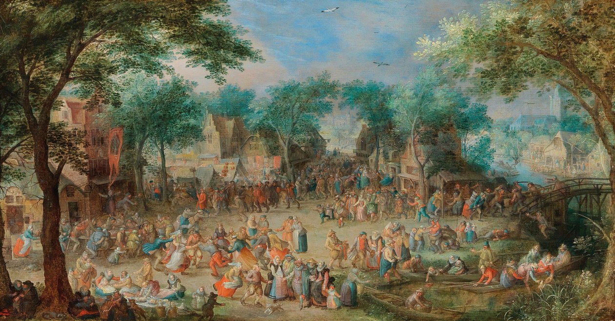 Festa da Vila de São Jorge. de David Vinckboons