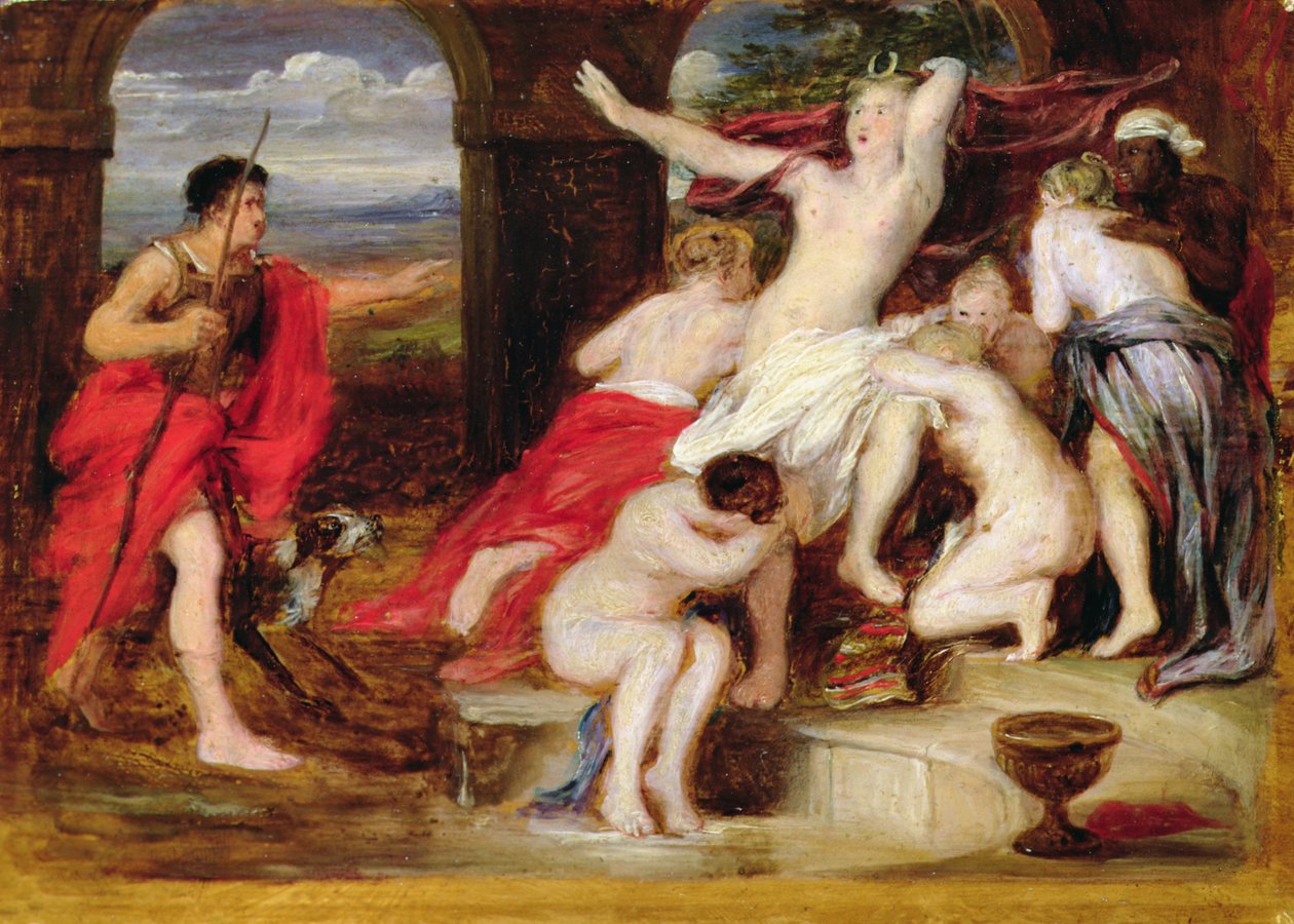 Diana e Actaeon de David Wilkie