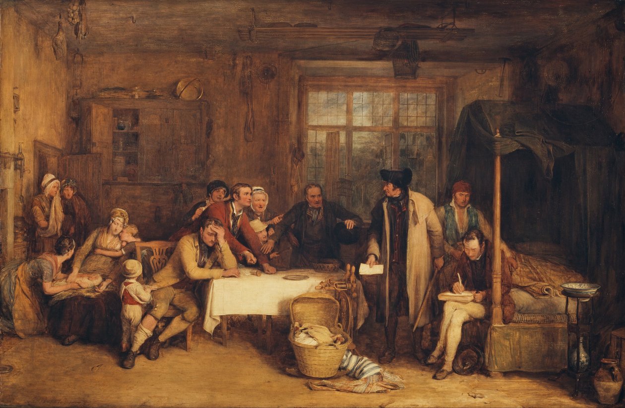 Distraining for Rent de David Wilkie