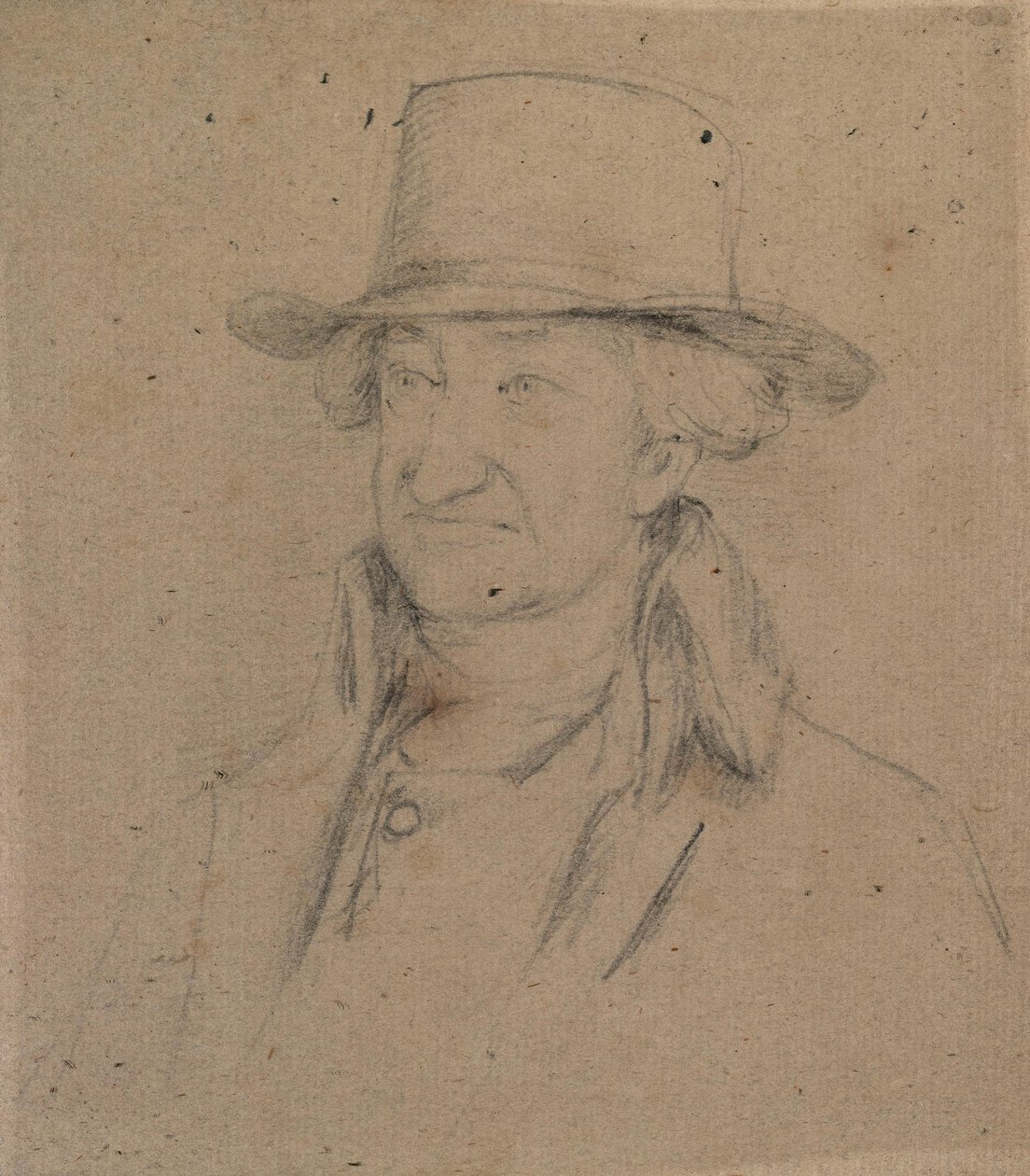 Retrato de um cavalheiro com chapéu de David Wilkie