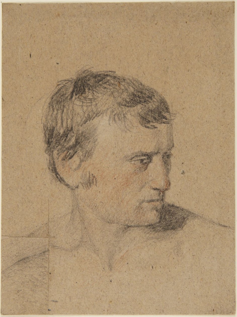 Estudo para o rei Alfredo na cabana do vaqueiro de David Wilkie