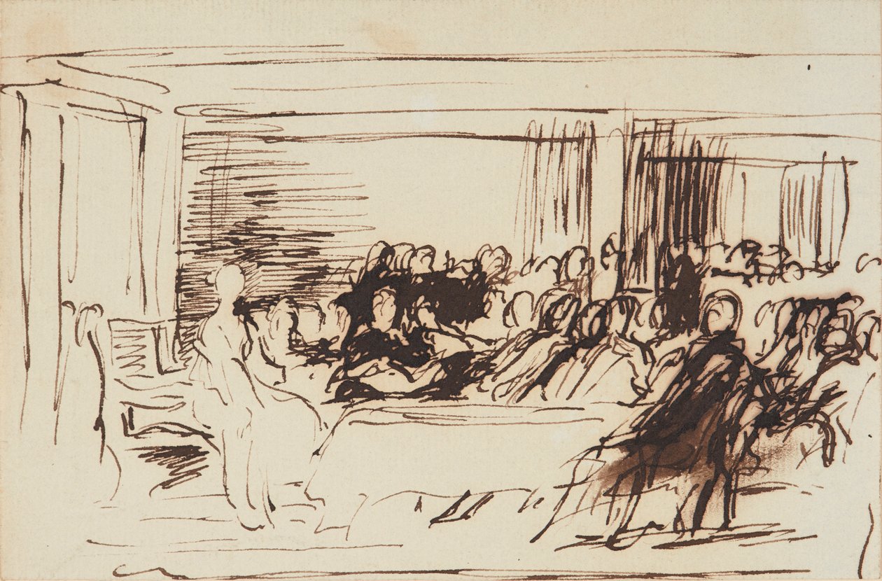 O Primeiro Conselho da Rainha Vitória de David Wilkie