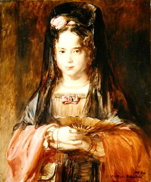 A menina espanhola de David Wilkie