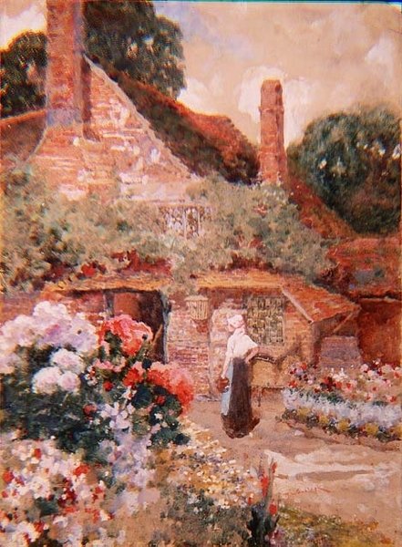 Um Kentish Cottage, perto de Edenbridge de David Woodlock