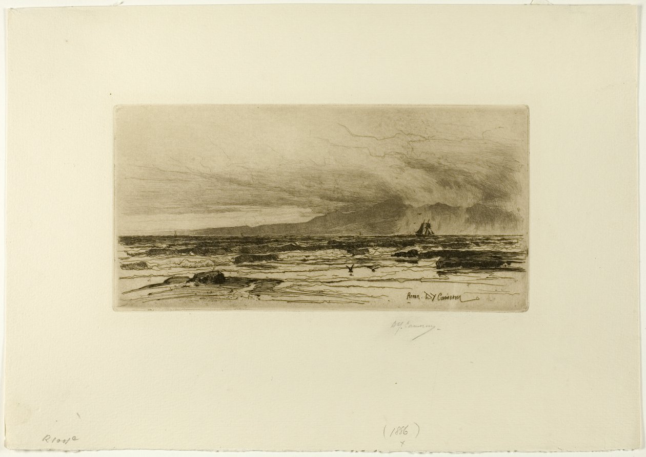 Arran, prato quatorze do Clyde Set de David Young Cameron