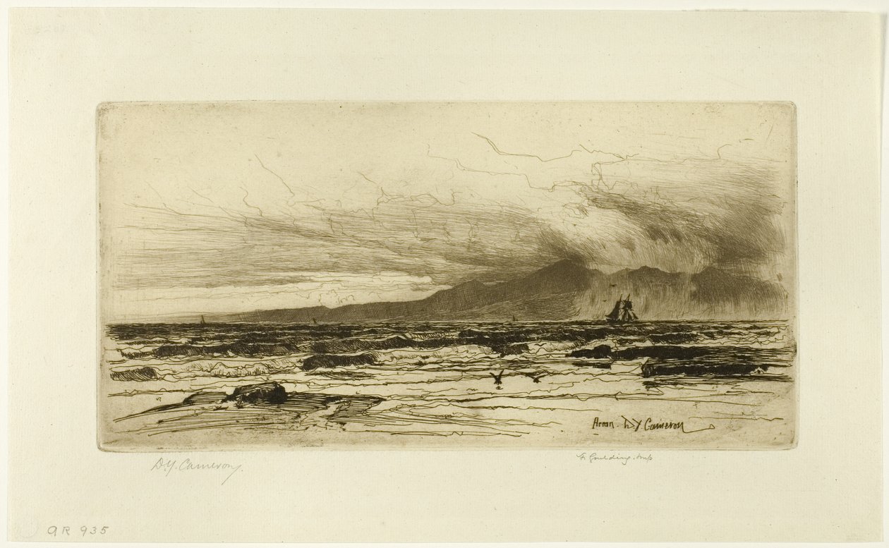Arran, prato quatorze do Clyde Set de David Young Cameron