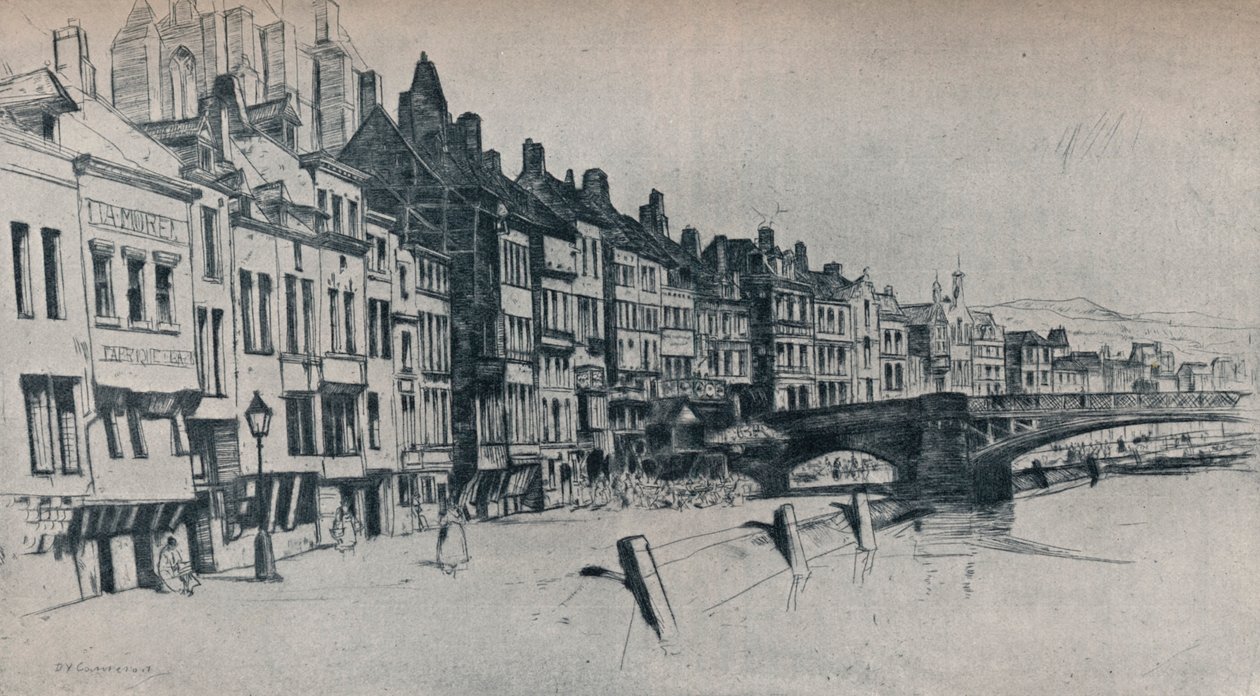 Dinant, 1907 de David Young Cameron