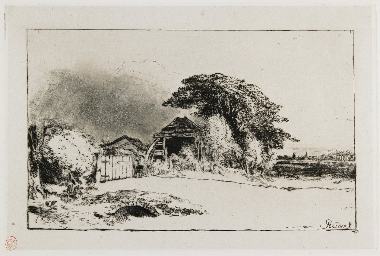 Portão da Rainha Ana, 1899 de David Young Cameron