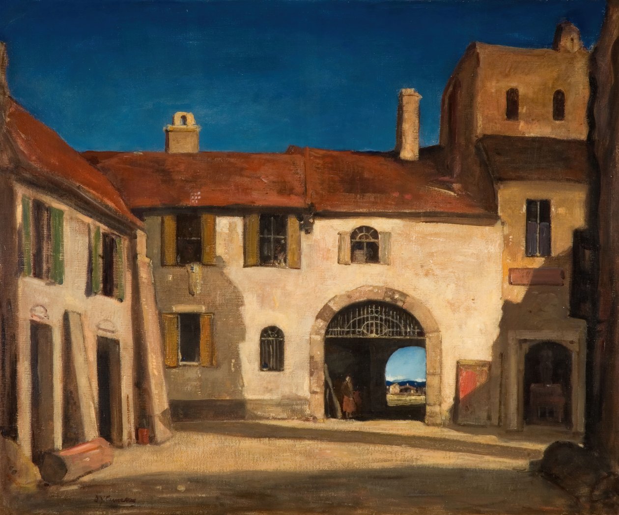 Rambelli, Perto de Roma, Itália, 1922. de David Young Cameron