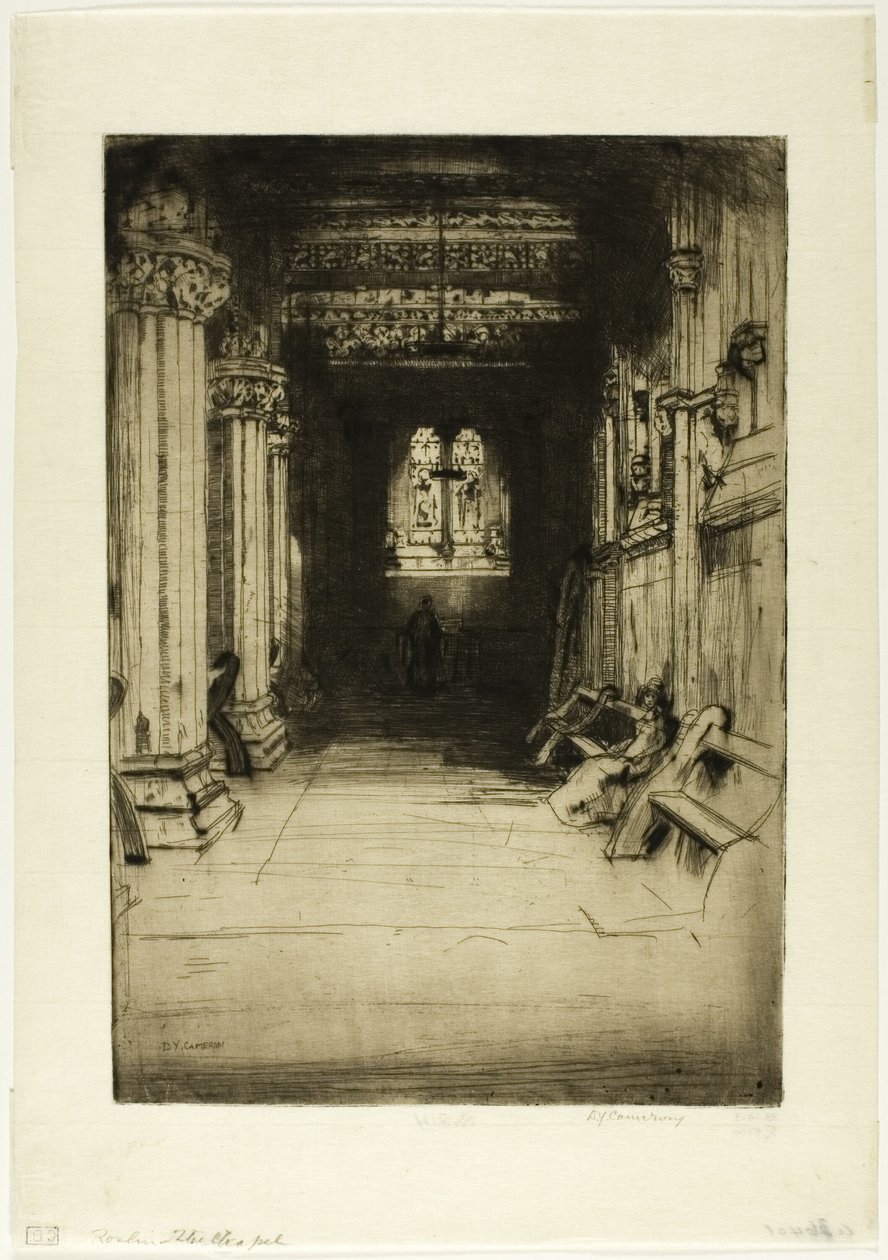 Capela Rosslyn de David Young Cameron
