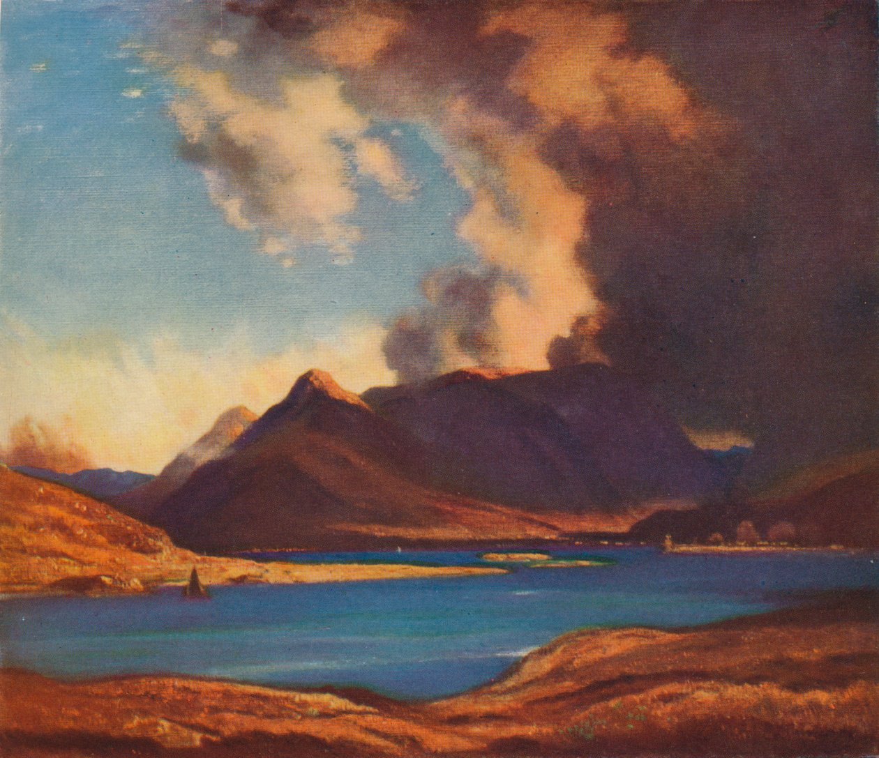 As Sombras de Glencoe, 1925 de David Young Cameron