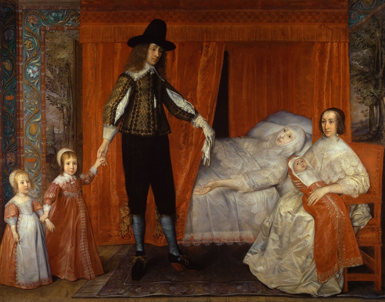 A família Saltonstall de David Des Granges