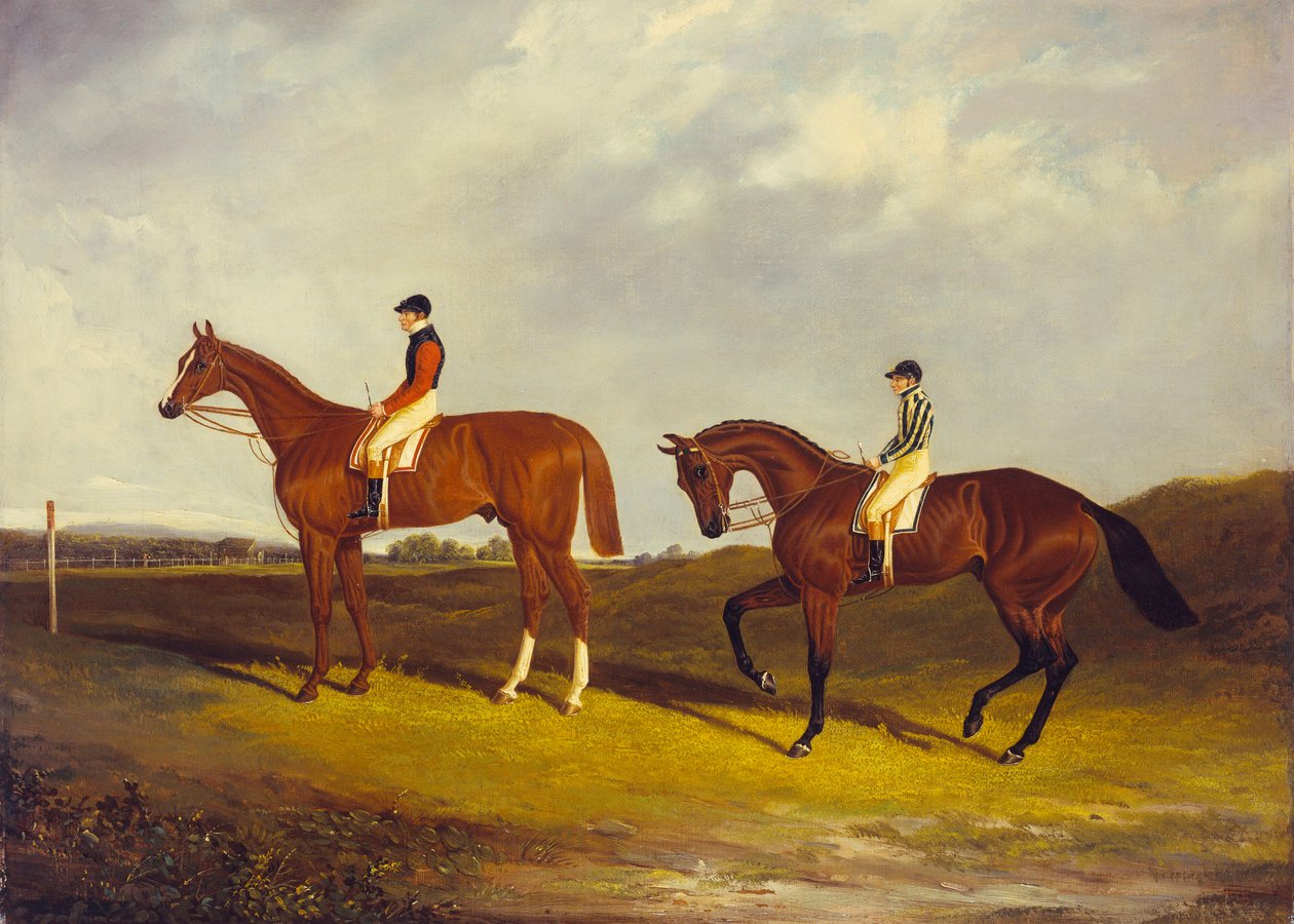 Elis "com J. Day up e" Bay Middleton "com J. Robinson acima de David of York Dalby
