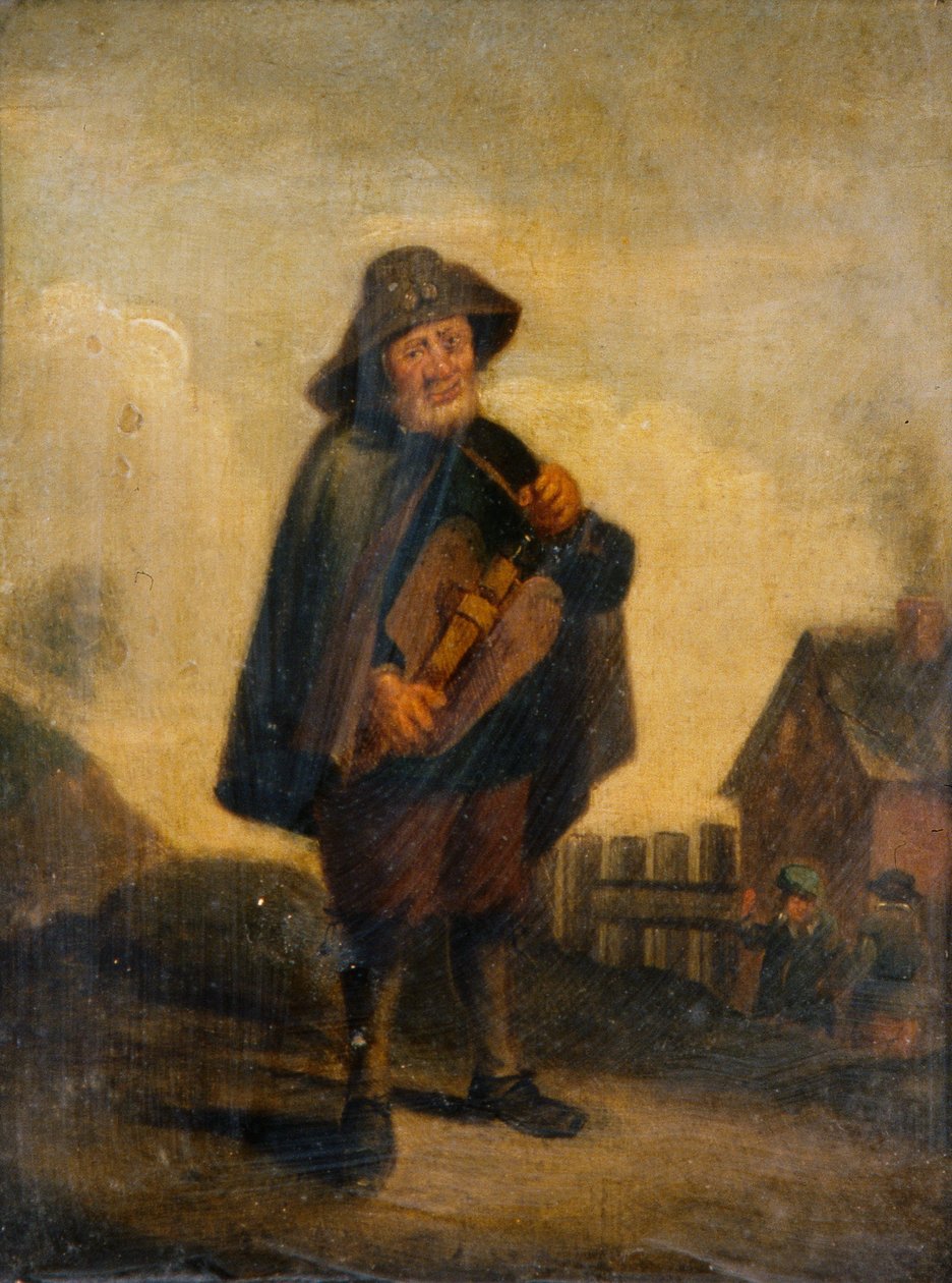 Audição, c.1800 (óleo sobre painel) de David the Younger (after) Teniers