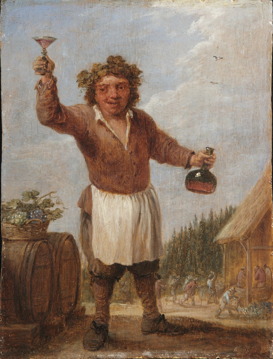 Uma alegoria das quatro estações: outono de David Teniers the Younger