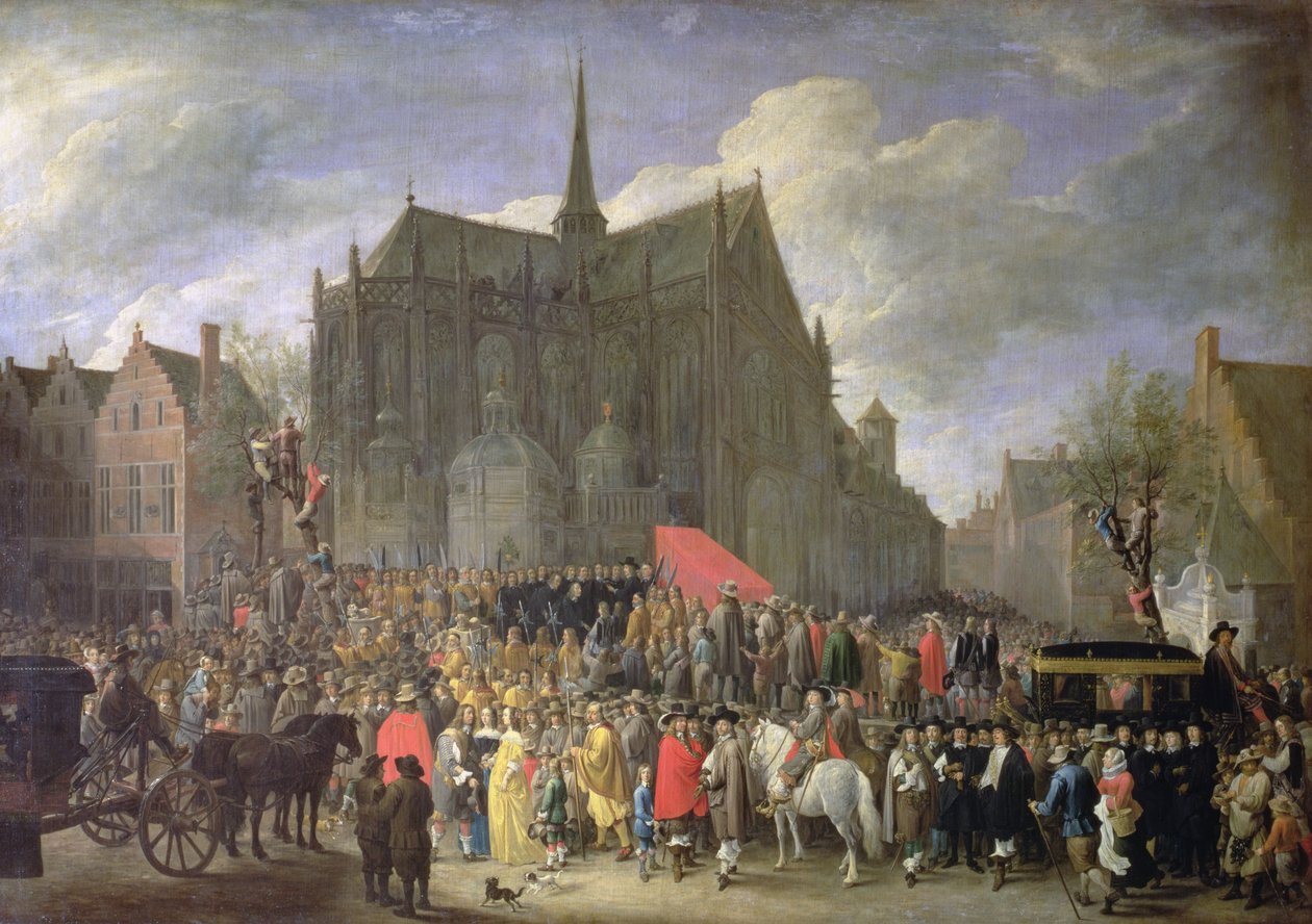 Tiro das Aves, 1652 de David Teniers the Younger