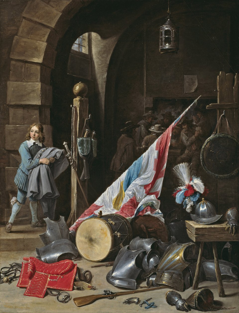 The Guardhouse, 1640-50 de David Teniers the Younger