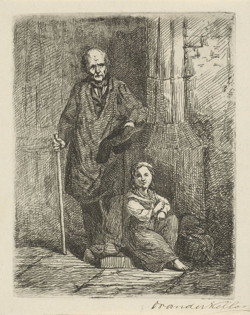 Mendigo de David van der Kellen