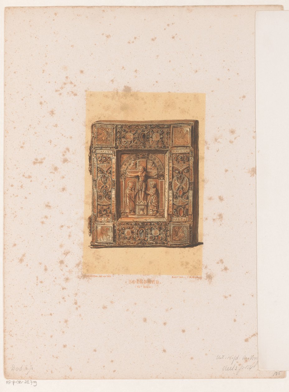 Encadernação, século XII de David van der Kellen