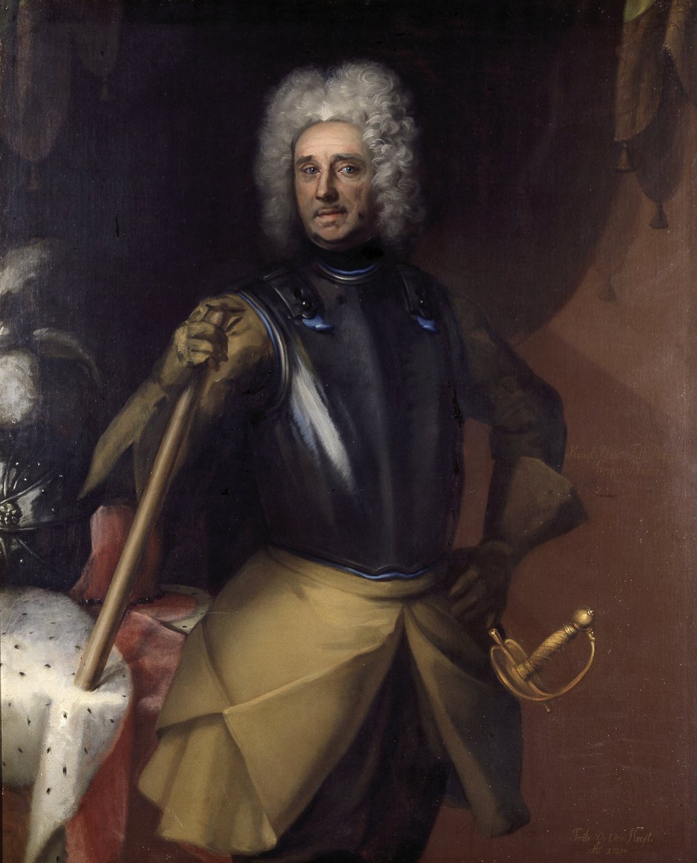 Carl Gustaf Mörner (1658-1721), conde, conselheiro real, marechal de campo, presidente do tribunal de recurso, casado com 1. a baronesa Catharina Margareta Bonde, 2. a condessa Christina Anna Bielke de David von Krafft