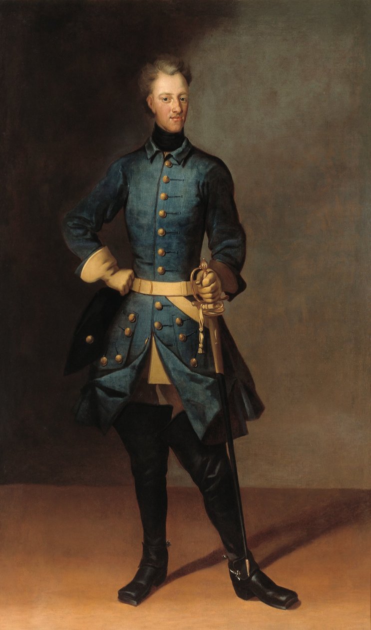 Carlos XII (1682-1718), rei da Suécia de David von Krafft