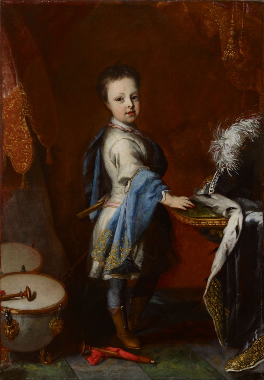 O Duque de Holstein-Gottorp, Karl Fredrik, em infância de David von Krafft