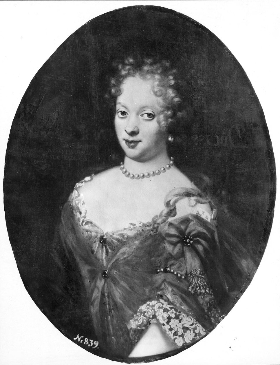 Elisabeth, 1668-1738, princesa de Meclemburgo-Güstrow de David von Krafft
