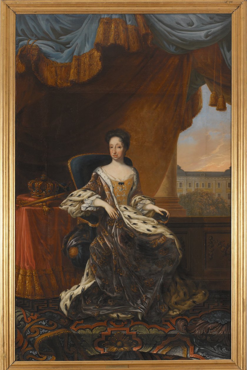 Hedvig Eleonora, 1636-1715, rainha da Suécia de David von Krafft