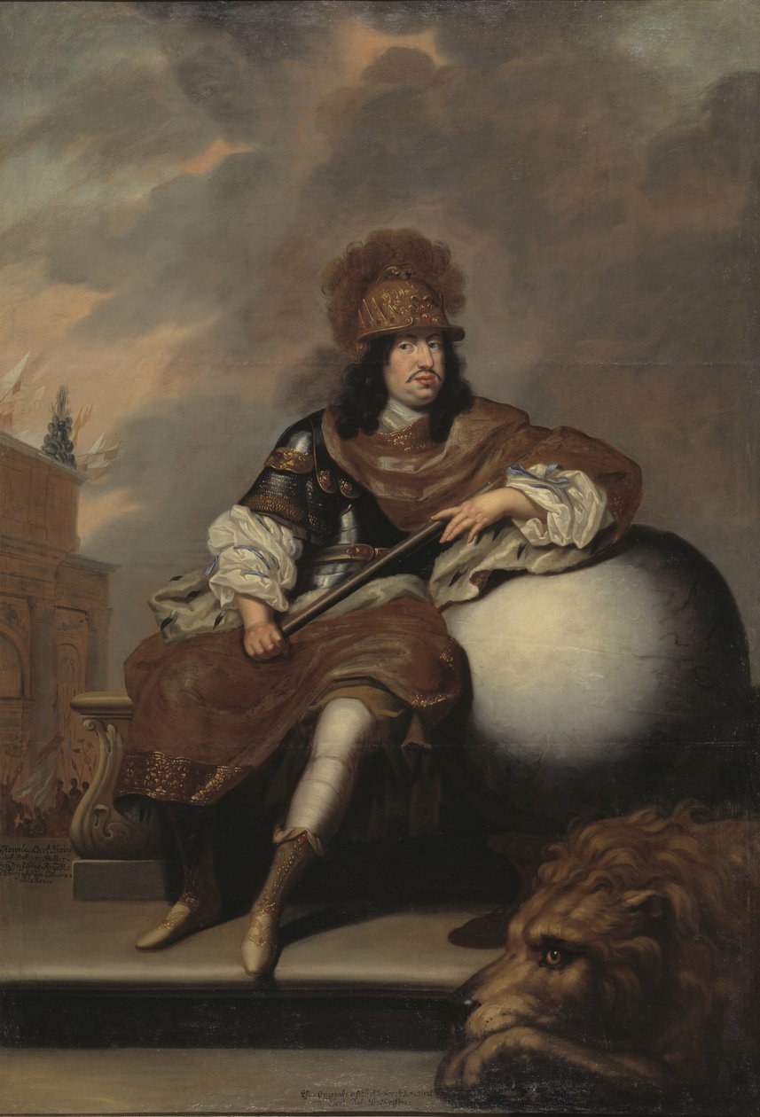 Carlos X Gustavo, 1622-1660, rei da Suécia, conde palatino de Zweibrücken de David von Krafft