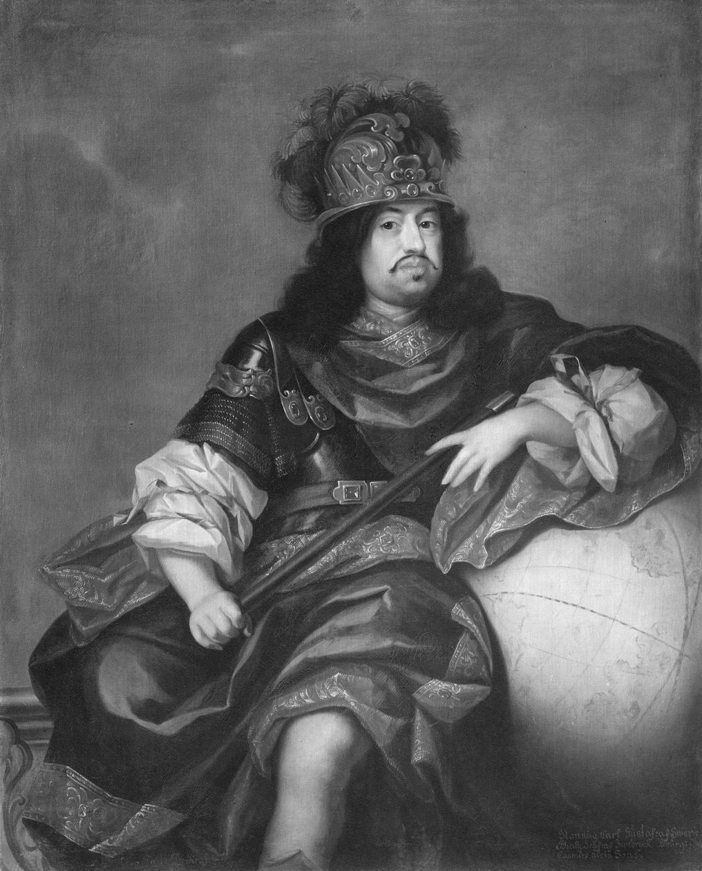 Carlos X Gustavo, 1622-1660, rei da Suécia, conde palatino de Zweibrücken de David von Krafft