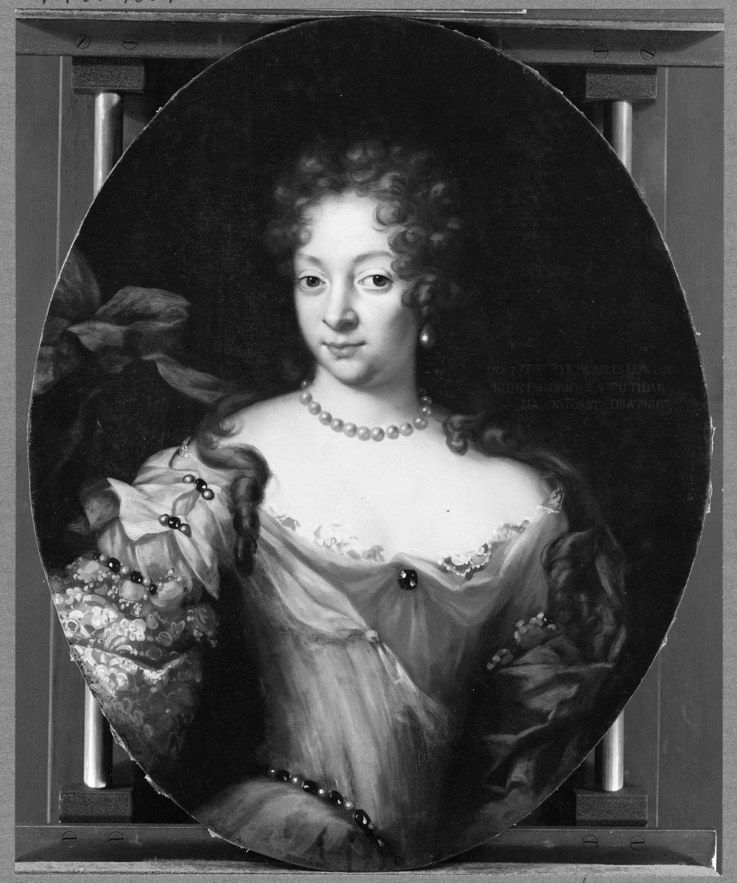 Lovisa, 1667-1722, princesa de Mecklemburgo-Güstrow, rainha da Dinamarca de David von Krafft