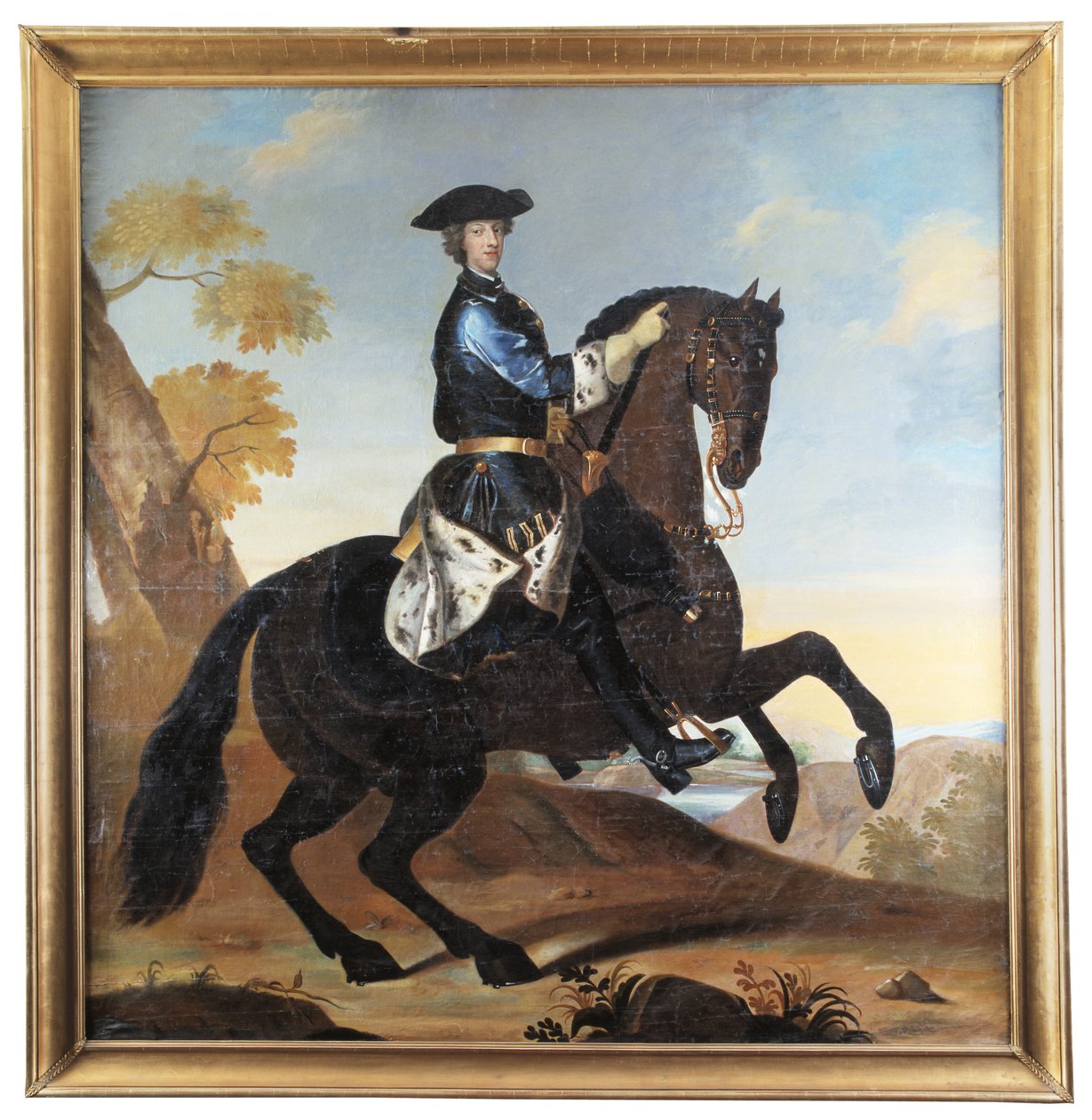 Porträt, Reiter de David von Krafft