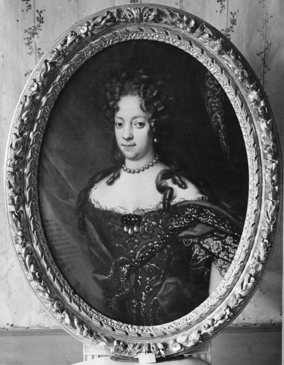 Sofia, 1662-1738, princesa de Mecklemburgo-Güstrow, duquesa de Württemberg-Bernstadt de David von Krafft